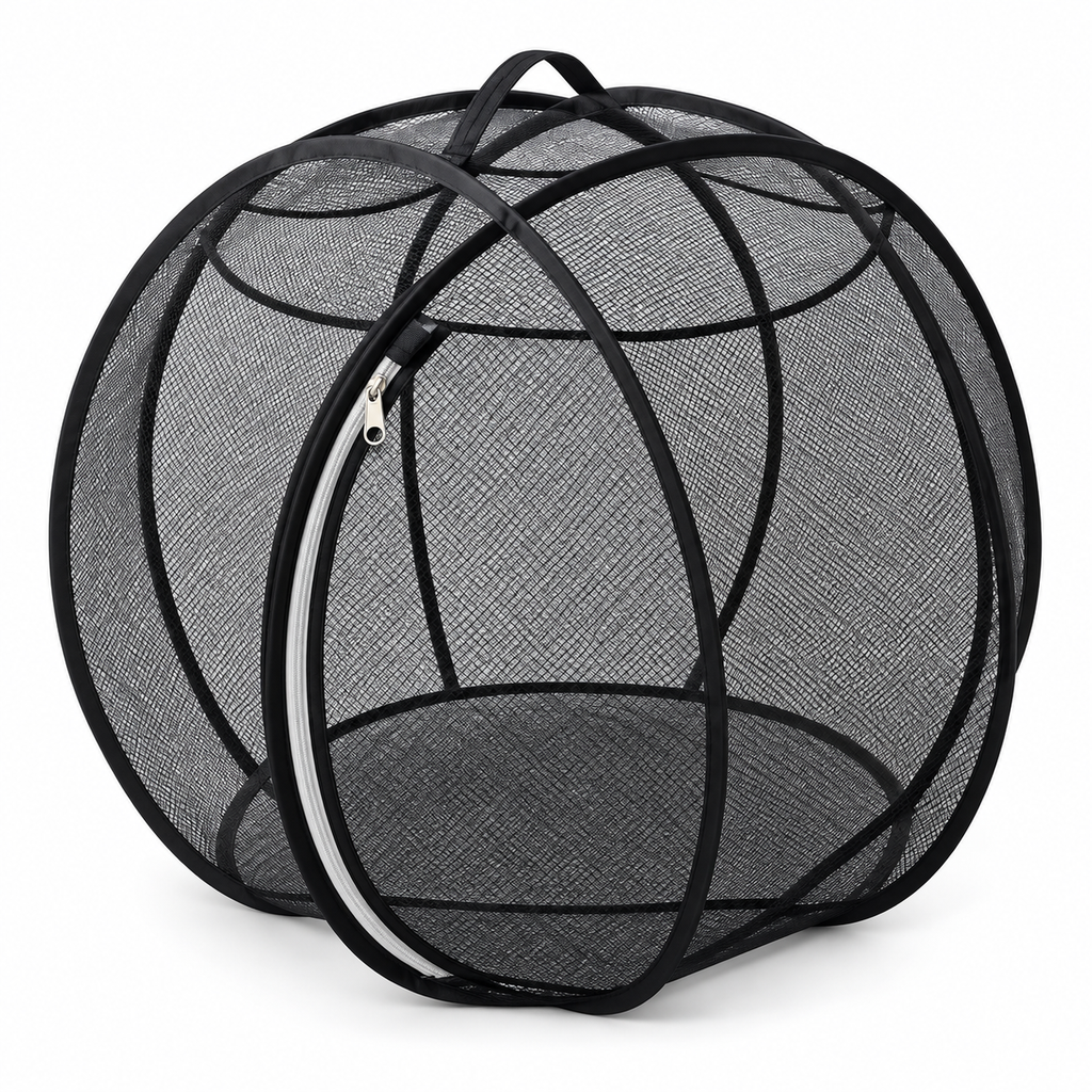 Rolling Cat Play Sphere, Pop-Up Mesh Hideout