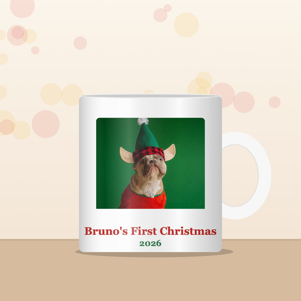 Personalised Pet Photo Mug & Christmas Bauble Set